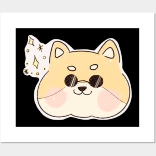 Chrming Shiba Inu Posters and Art